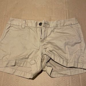 Merona low rise tan shorts